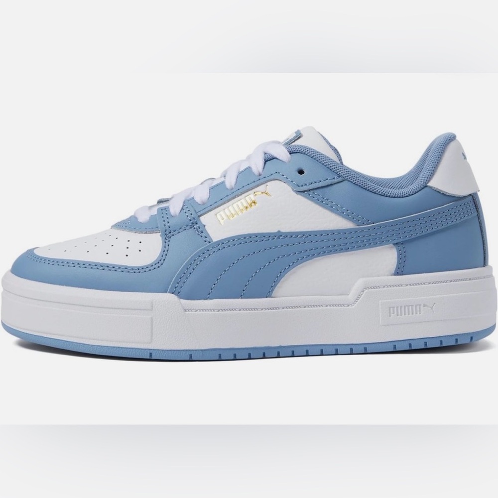 PUMA Blue and White Sneakers
